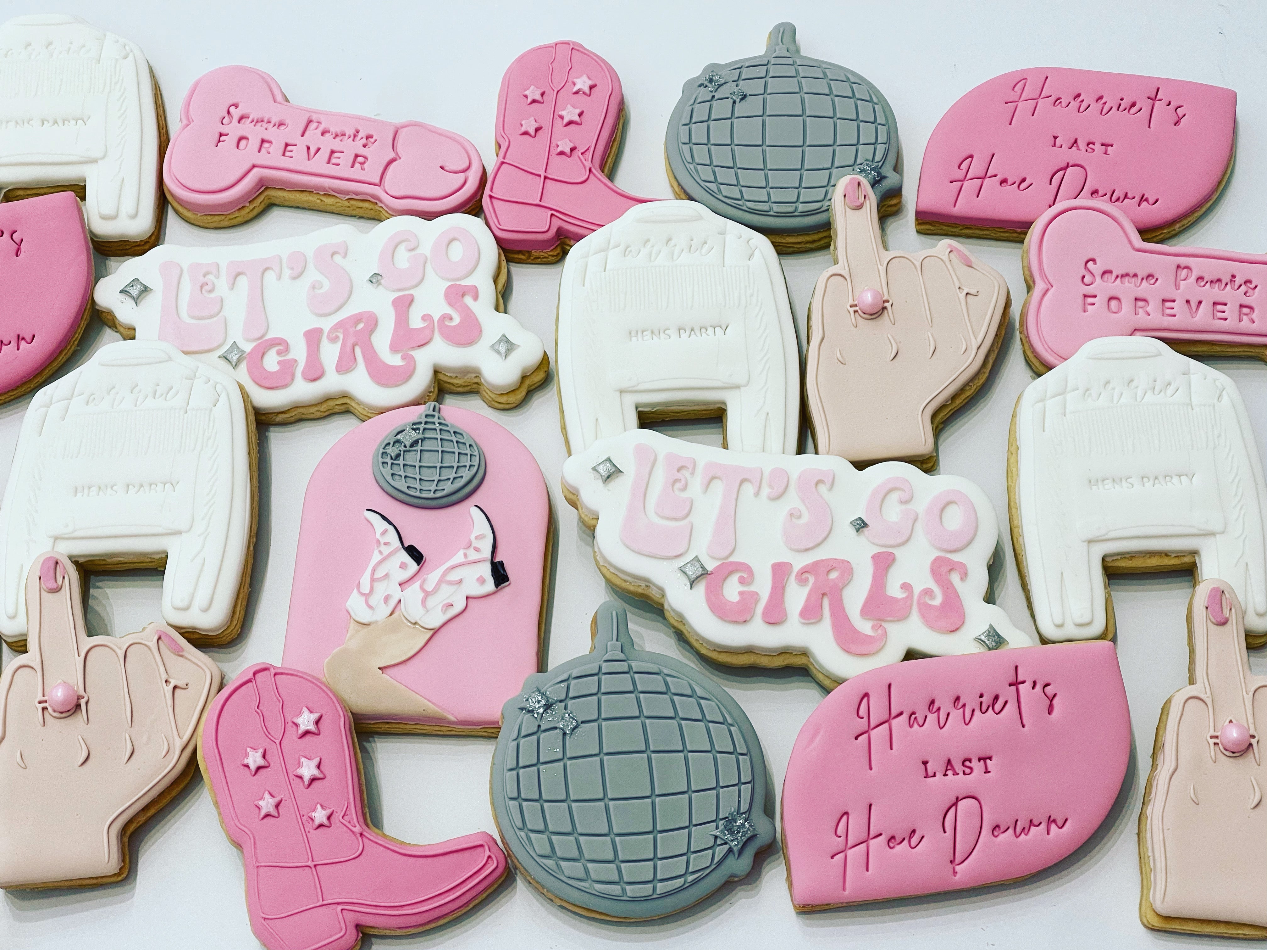 Last Hoe Down Hens Cookies - Sophia's Cookie Creations