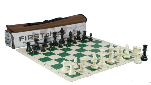 Chess Set - Metal Staunton Chessmen in Wood Chest – WorldWise Imports