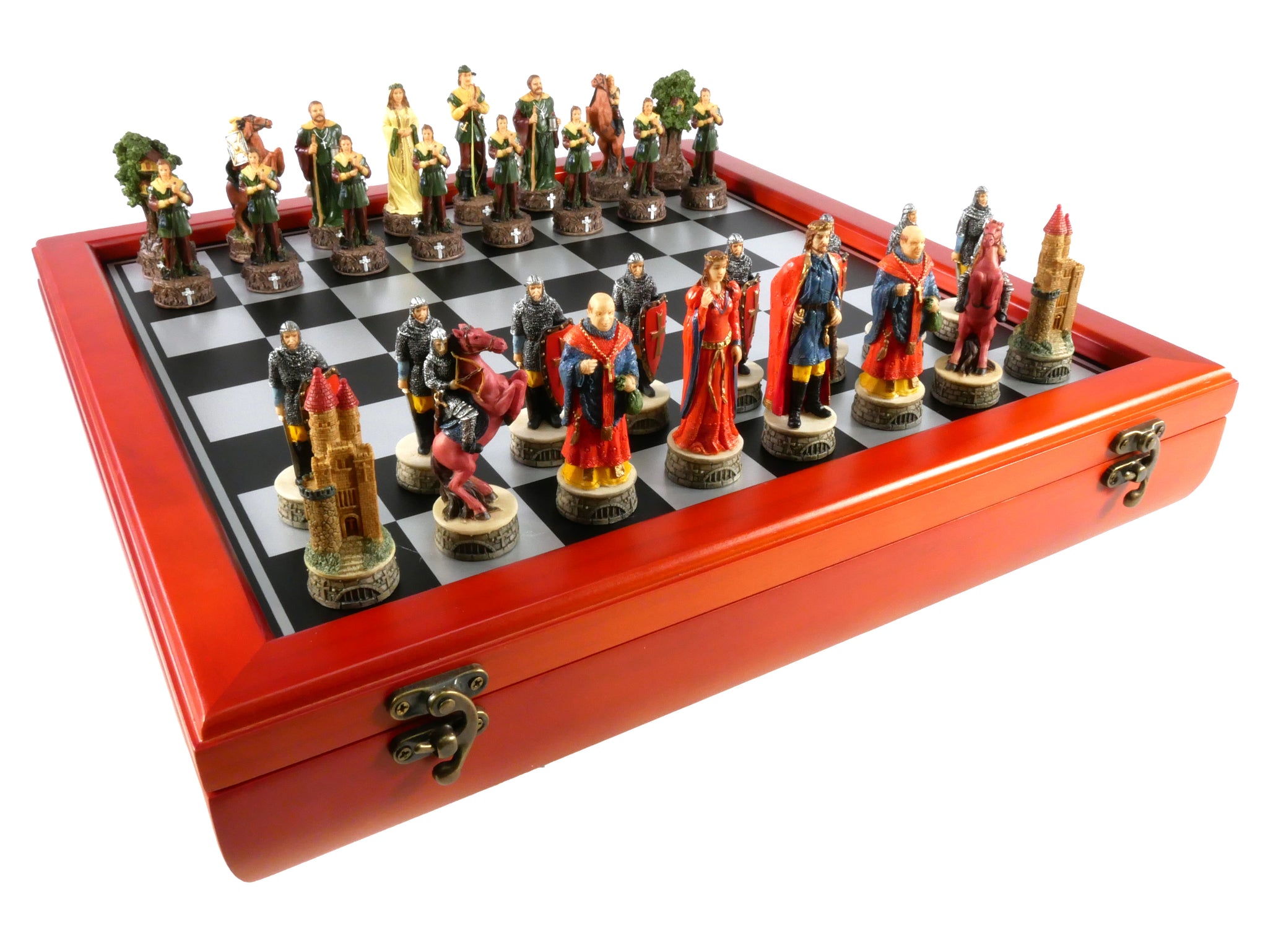 cherry chess set