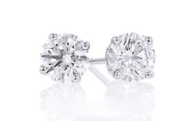 1 CTW Diamond Studs