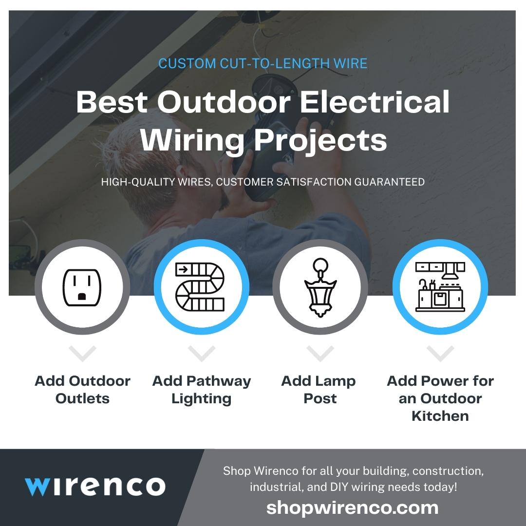 Best Outdoor Electrical Wiring Projects - Infographic