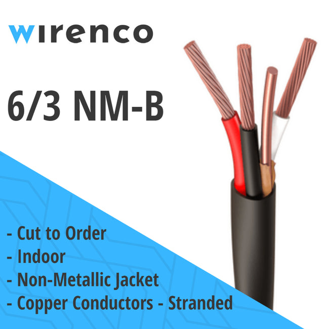 30 ft 10/3 NM-B WG Wire/Cable Non-Metallic