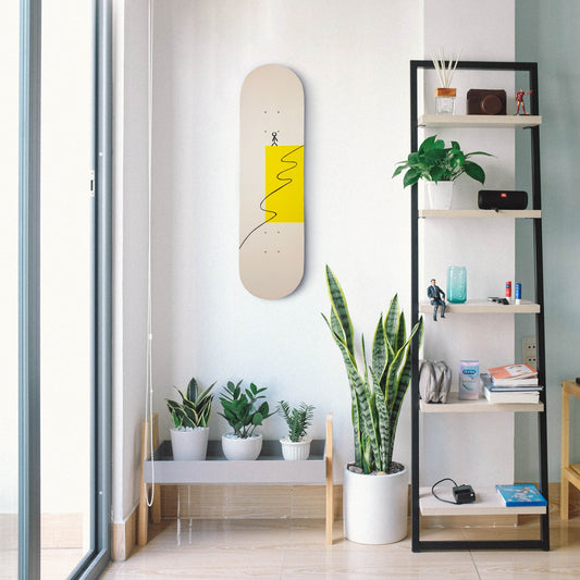 Skateboard Wall Art, Balance Hand-Painted Wall Decors – Hedgport