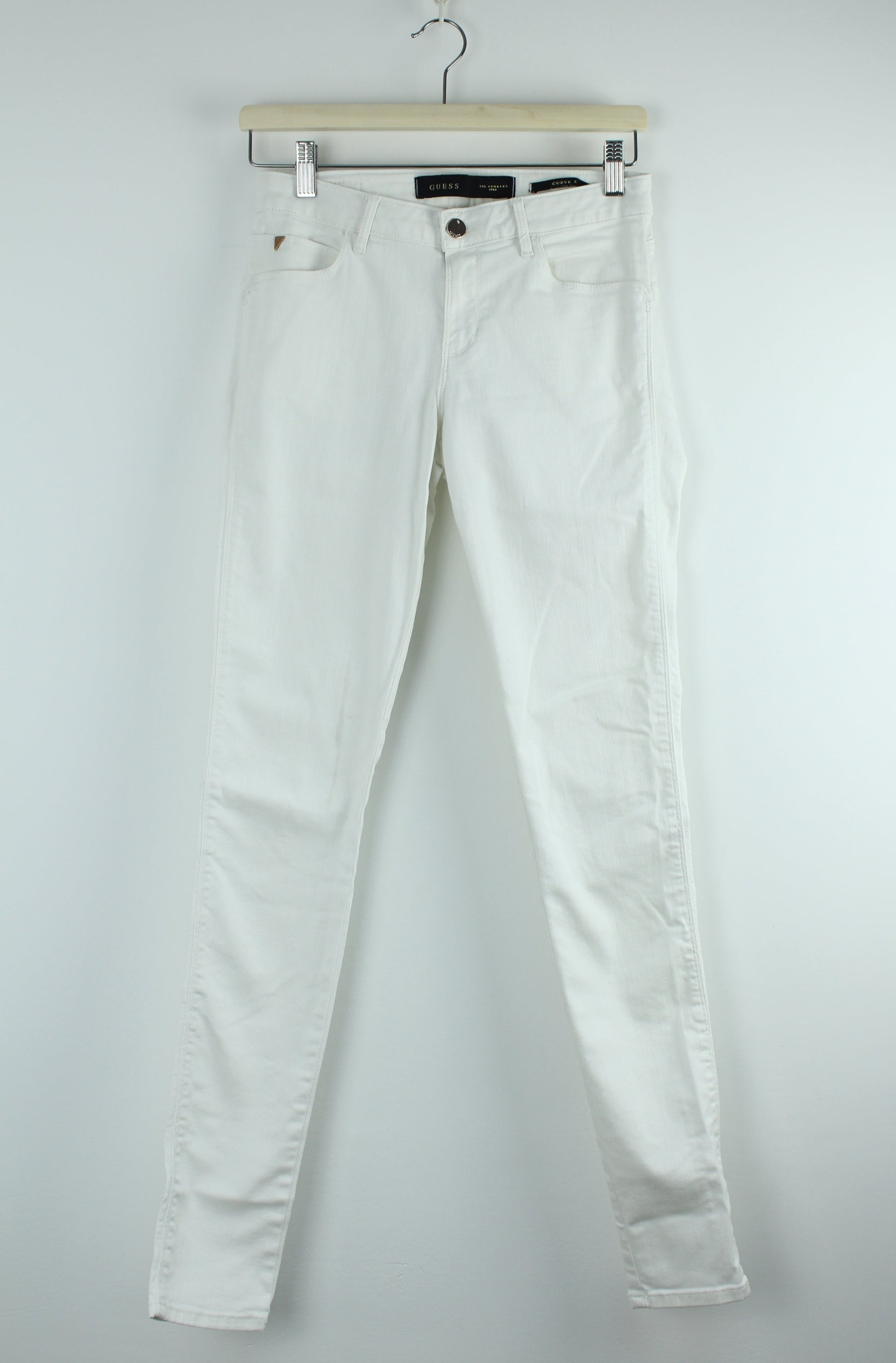 witte jeans broek maat 29 tweedehands – Meisje met de parels