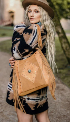 Boho Bag, Bags, Vintage Indian Sequined Embroidered Boho Bag Multicolored