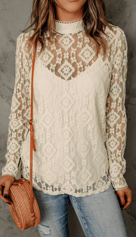 boho chic blouse for the women who are in the age of 40's