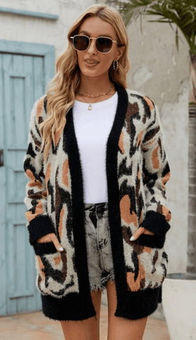 Casual Longline Bohemian Cardigan