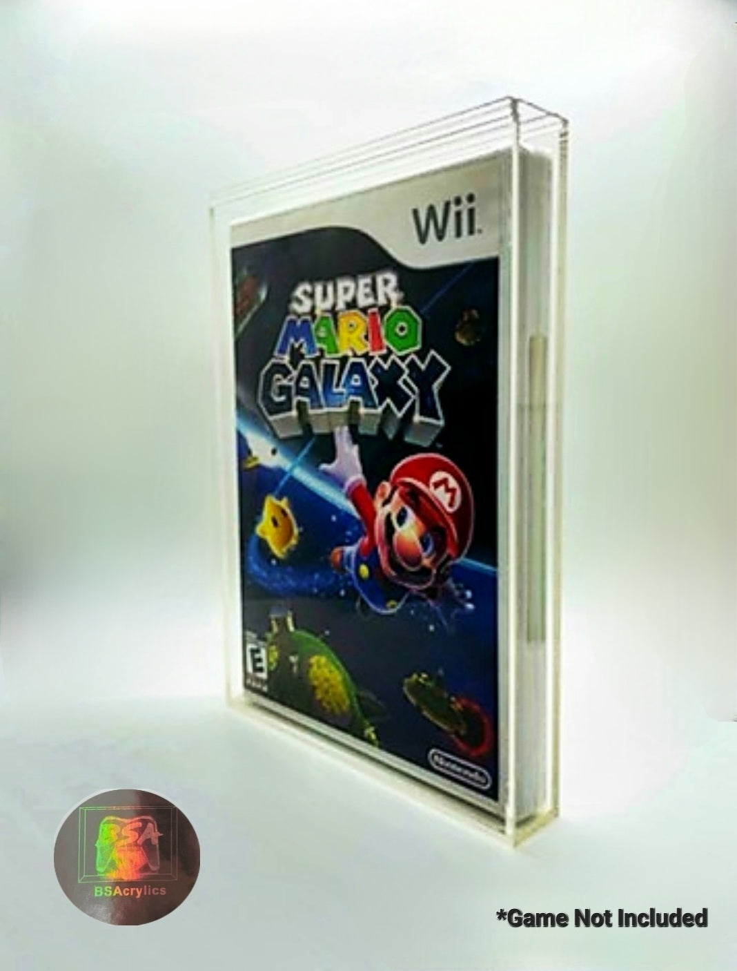 Nintendo Wii Acrylic Video Game Case Protector UV RESISTANT