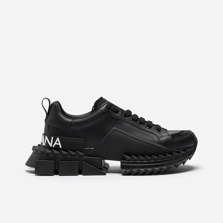 Dolce & Gabbana Super King Sneaker (Black) – Vogue Adora