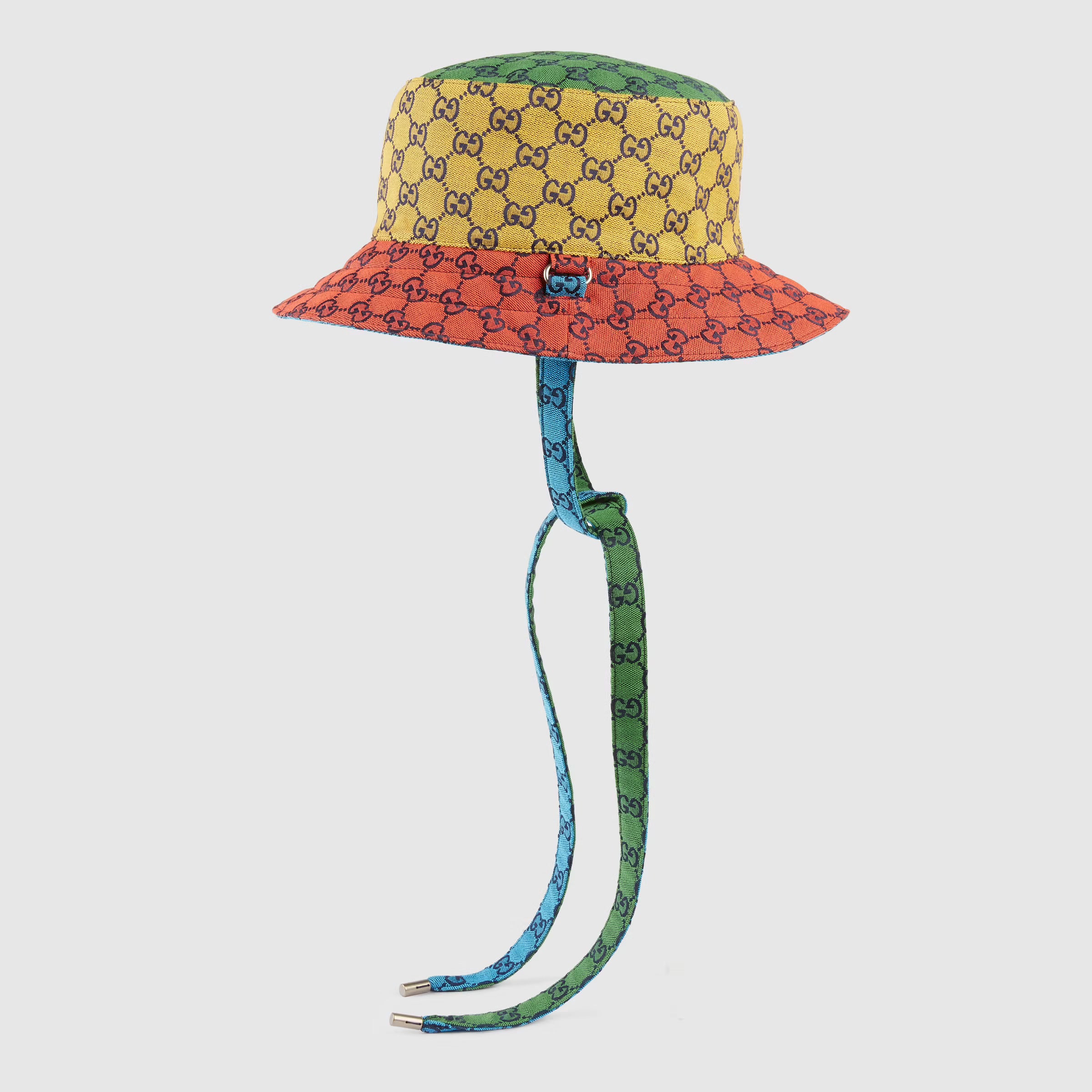 Gucci Multicolour Reversible GG Bucket Hat – Vogue Adora