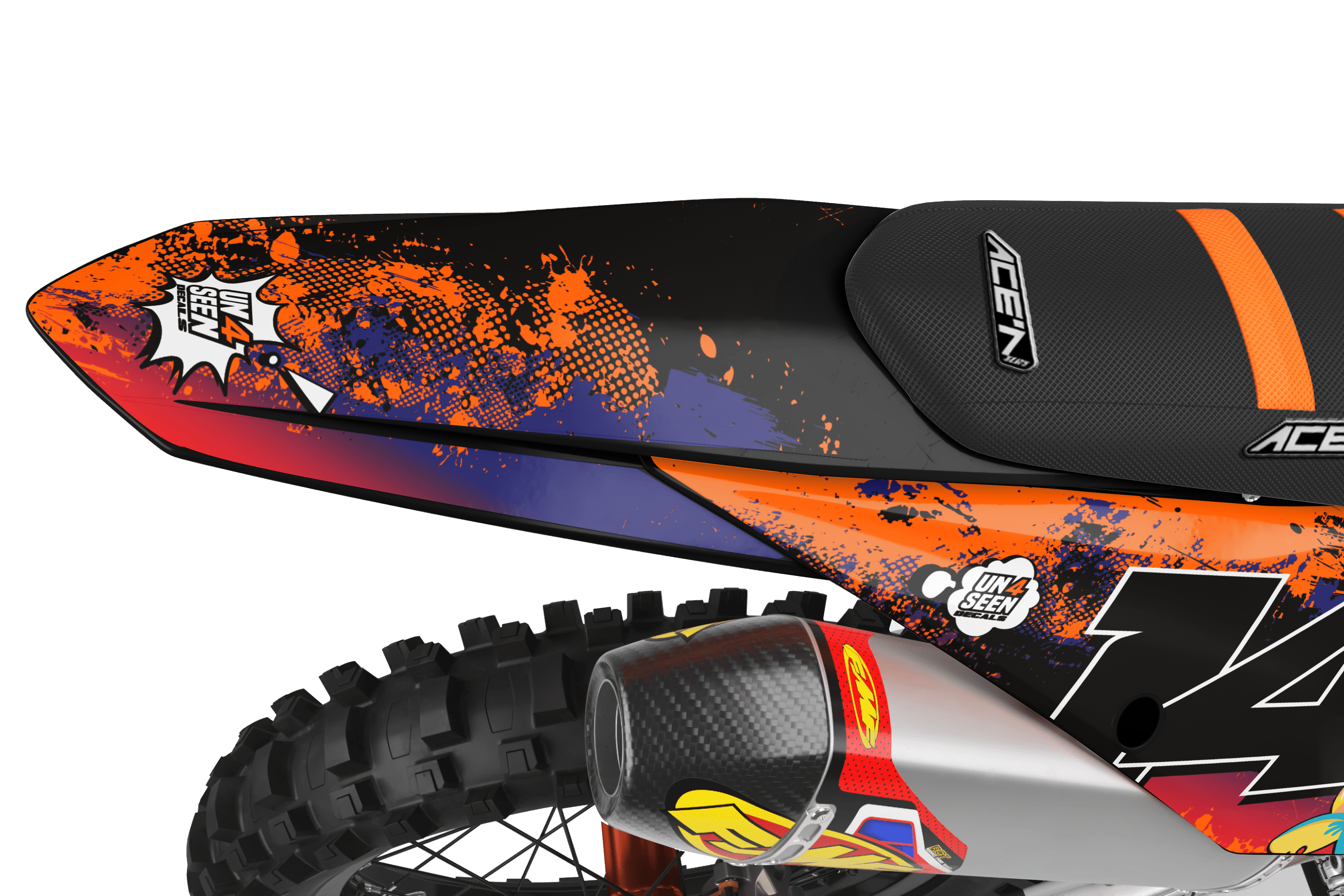 KTM  Moaning Monsters Graphics Kit - Mop Top