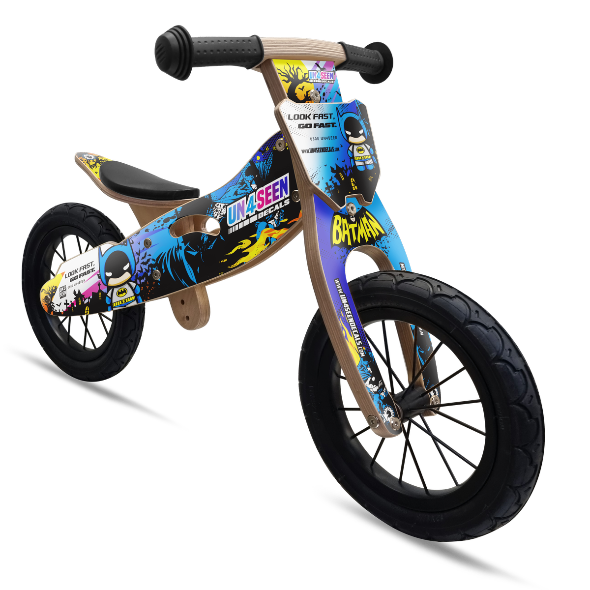 Un4seen Balance Bike - Batman Kids New Zealand