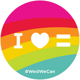 Wed We Can Sticker