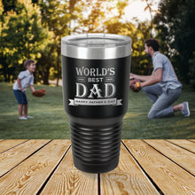 Load image into Gallery viewer, World&#39;s Best Dad 30oz Tumbler

