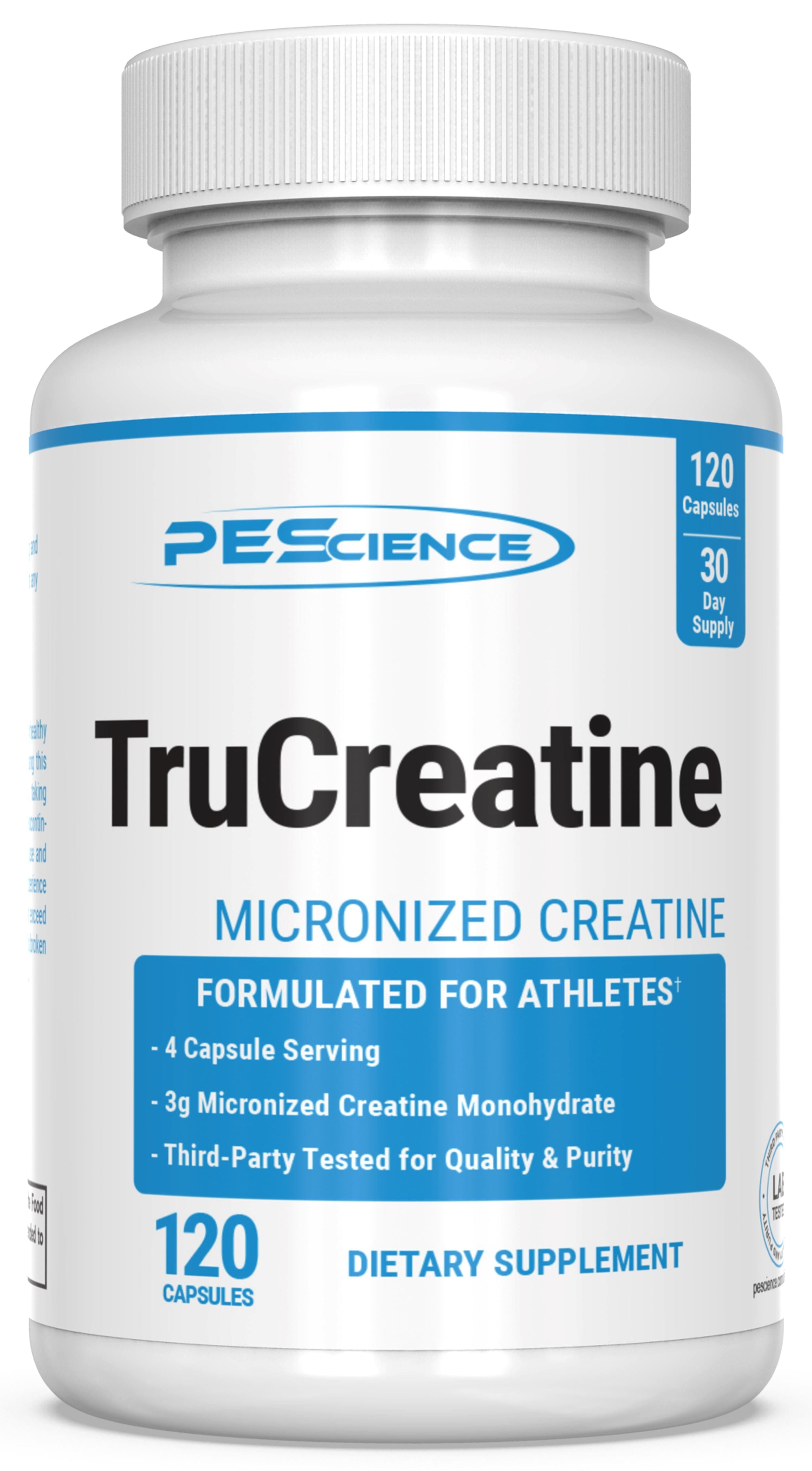 TruCreatine Capsules - PEScience UK product image