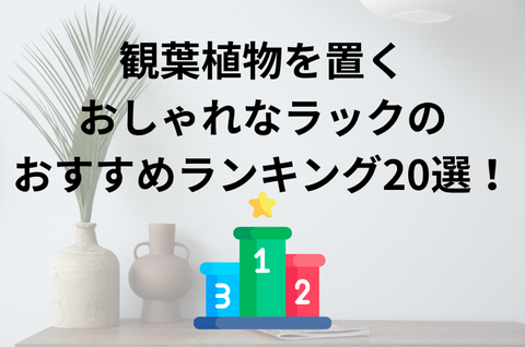 観葉植物を置くおしゃれなラックのランキング