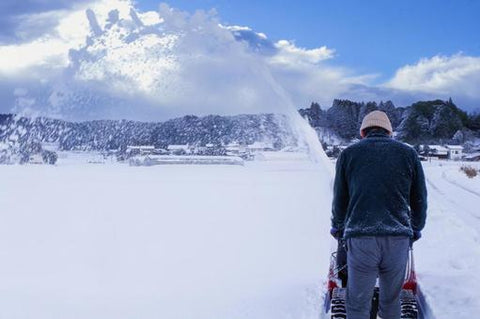 除雪機の使い方