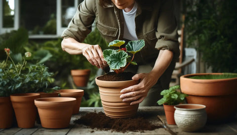 ベゴニアの植え替え方法