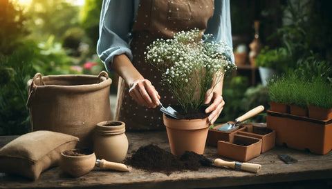 カスミソウの植え付けについて