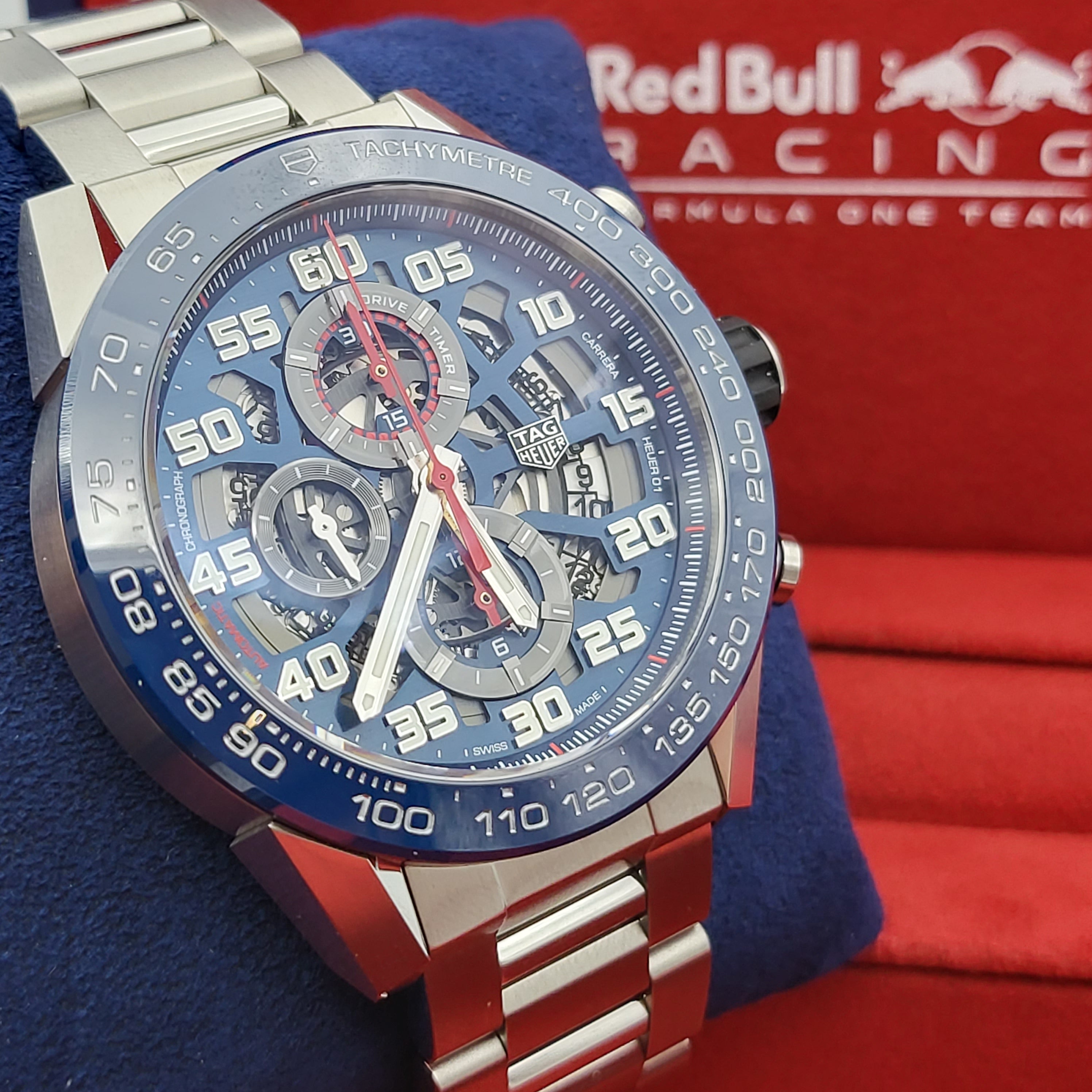Tag Heuer Carrera 01 Red Bull Racing Edition CAR2A1K (2021) – JRParker  Watches