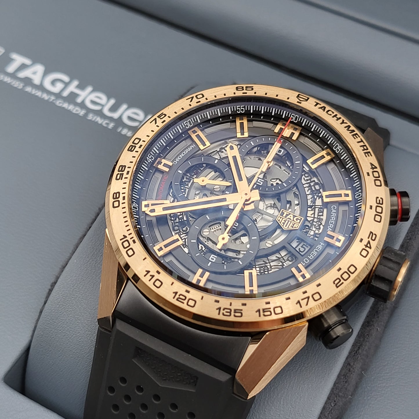 Tag Heuer Carrera 01 Gold 18ct CAR205B (2022) – JRParker Watches