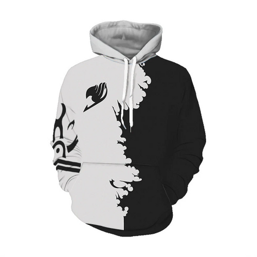 Ro Hoodie Black White  RO International