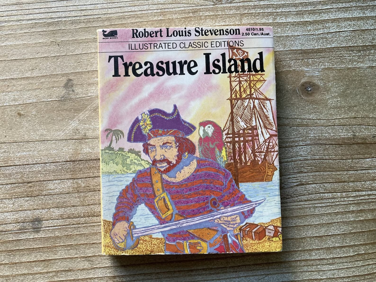 Treasure Island Illustrated Classic Edition from Moby Books