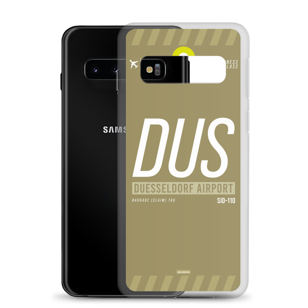 DUS - Düsseldorf Samsung-Handyhülle mit Flughafencode Samsung Galaxy S10e