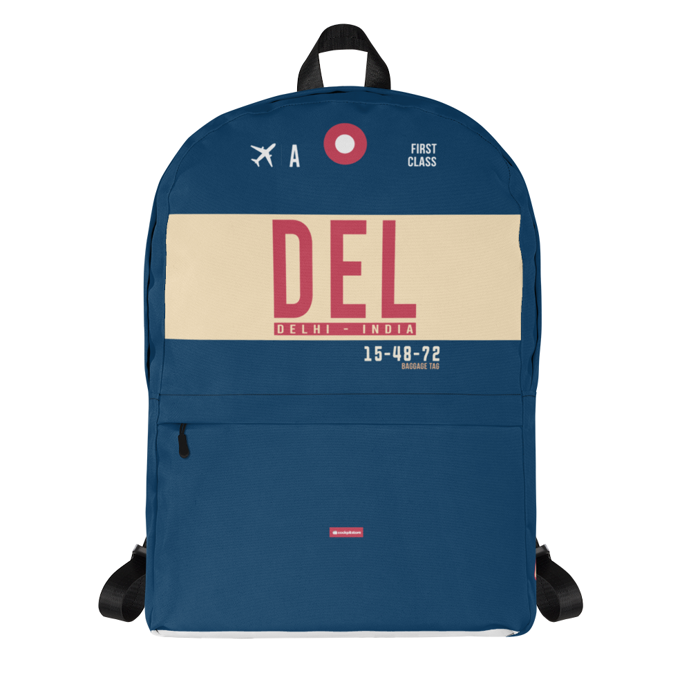 DEL - Delhi Rucksack Flughafencode One Size / NEIN