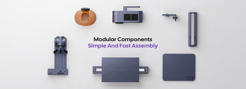 the components of a wood laser engraving machine