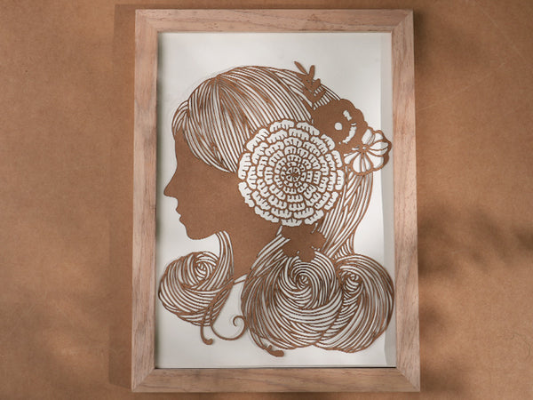 laser cutting paper art