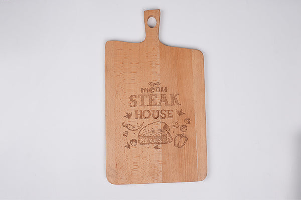 Laser Engraved Cutting Board Finish