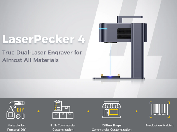 LaserPecker 4 Dual-Laser Engraver