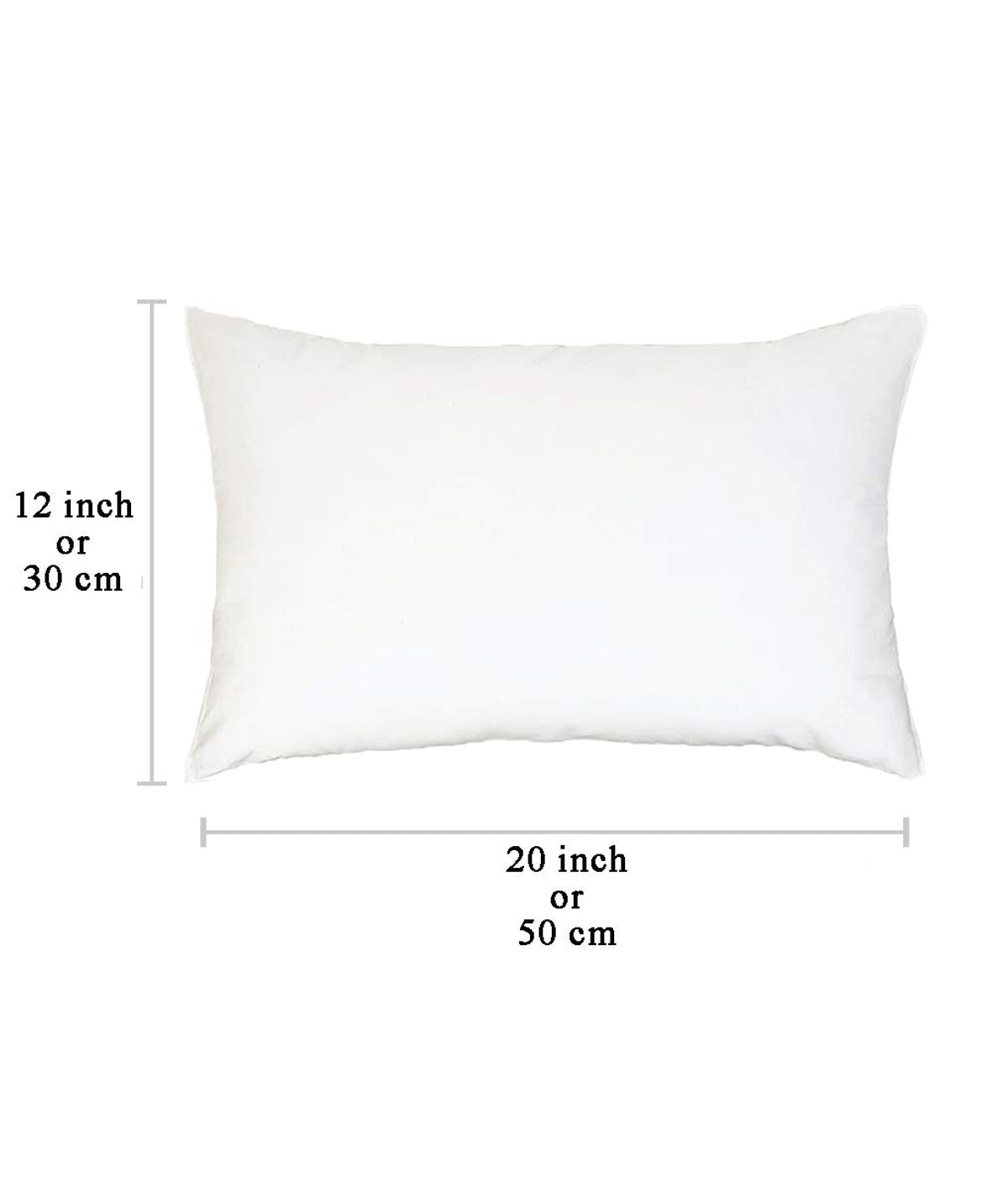 Pluchi Rectangular Cushion Filler (30 cm X 50 cm) (12