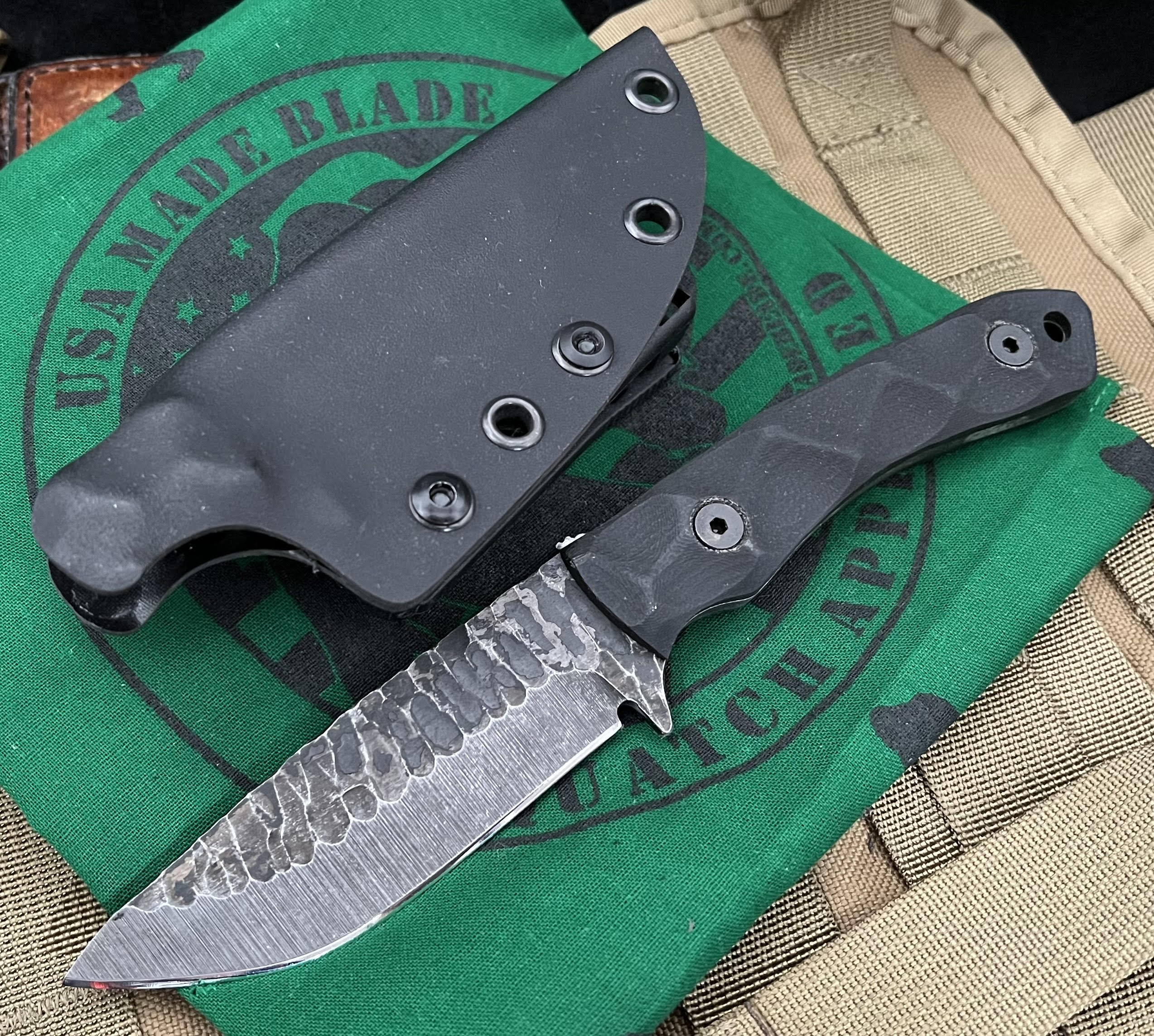 Stroup Knives GP1 Black G10 | USA MB