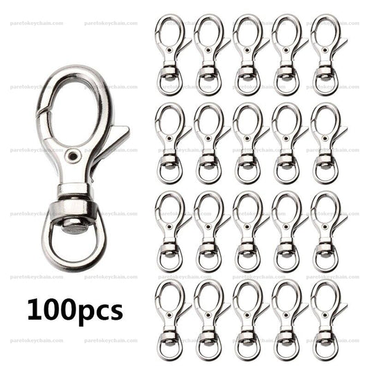 PARETO 25mm Small swivel snap hook key rings PK23 – pareto key chain