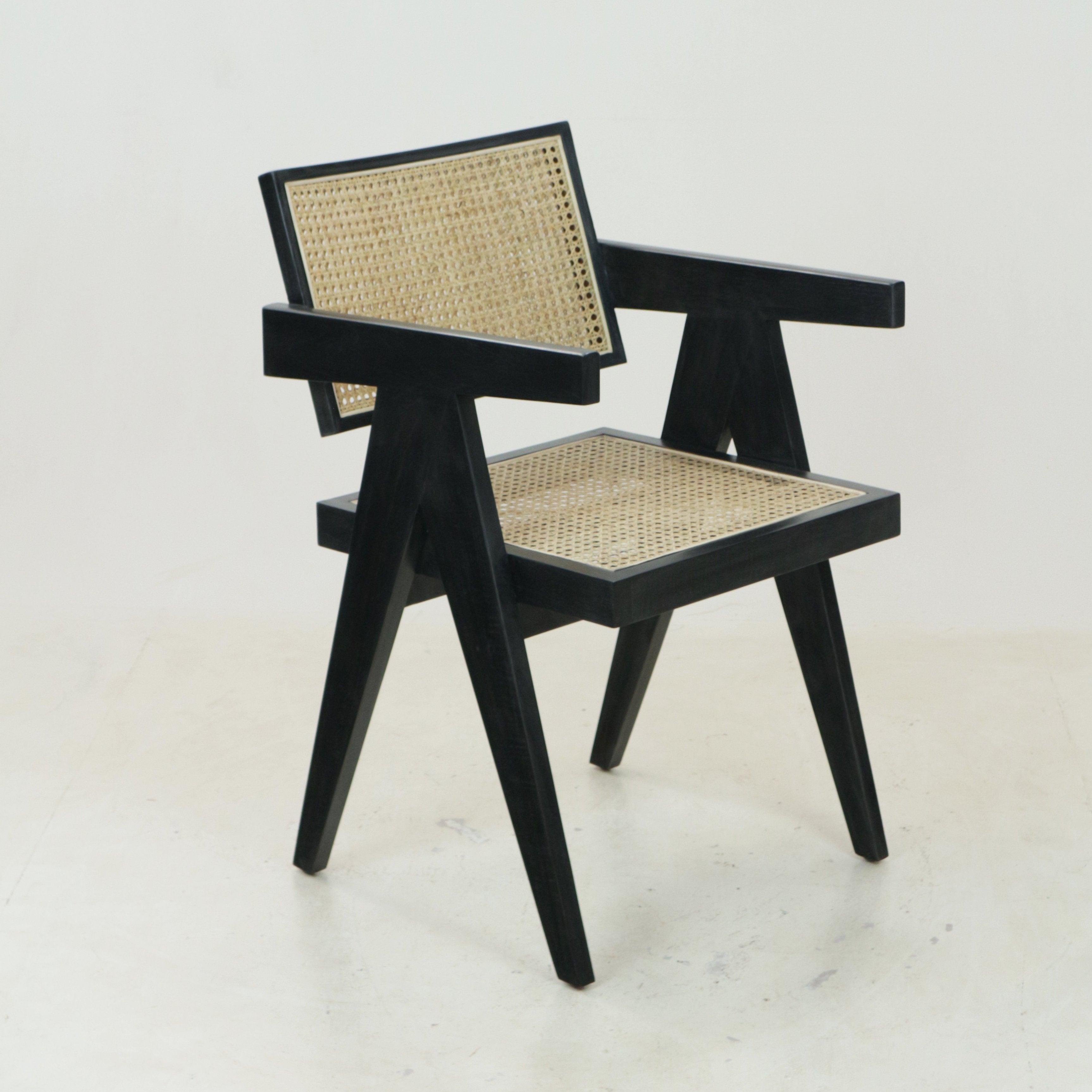 jeanneret chair black