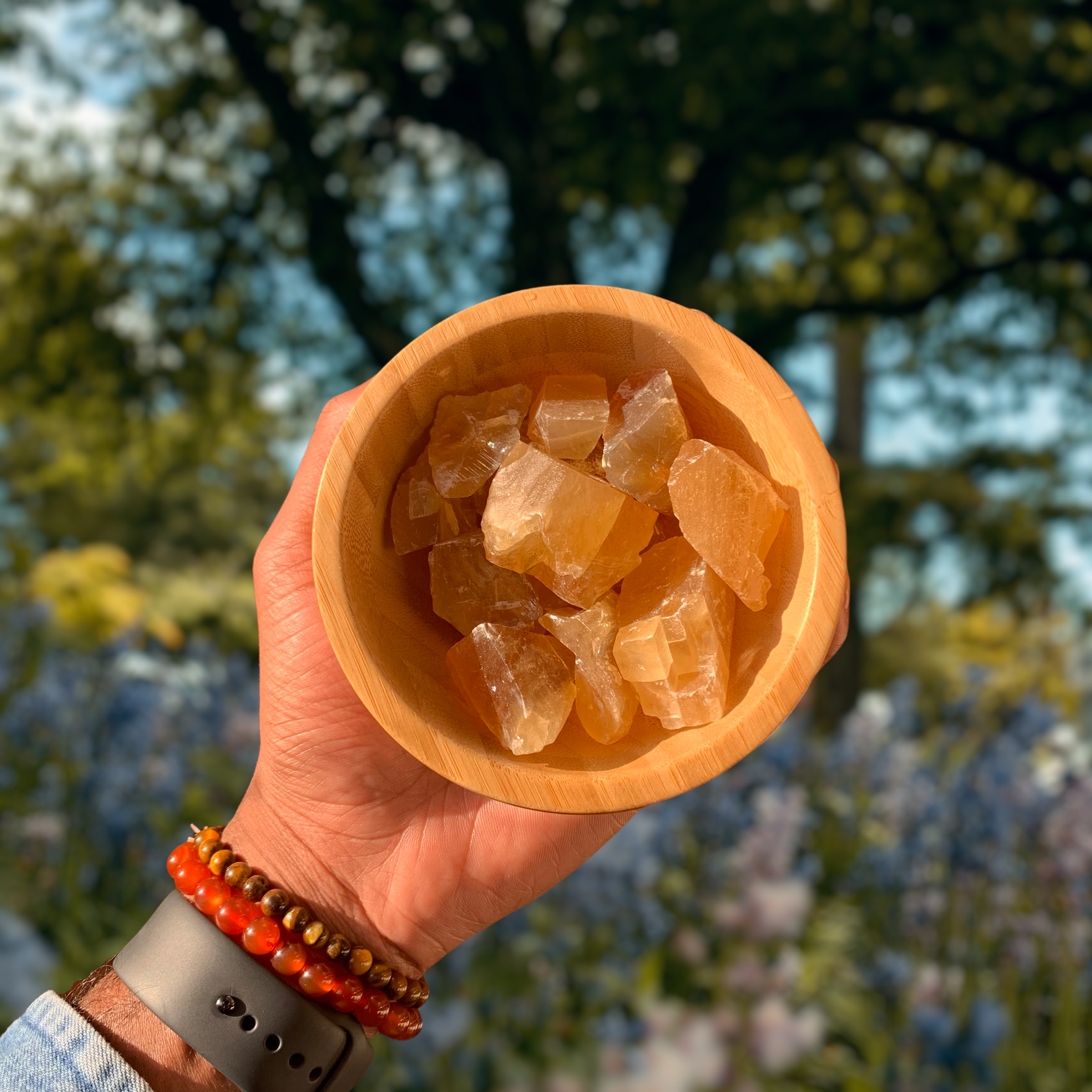 Honey Calcite