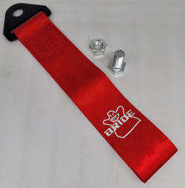 Brand New Universal HKS Race High Strength Red Tow Towing Strap Hook F – JK  Racing Inc