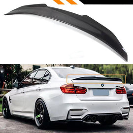 Carbon Fibre Rear Boot Lip Spoiler For BMW 3 Series E90 335i 330i 328i M3  Sedan MP Style — MJ Mods