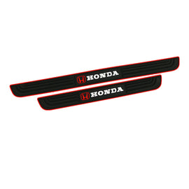 Brand New 4PCS Universal Honda Silver Rubber Car Door Scuff Sill