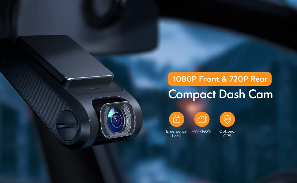 APEMAN C550 Dash Camera Car 1080P Unboxing Testing 