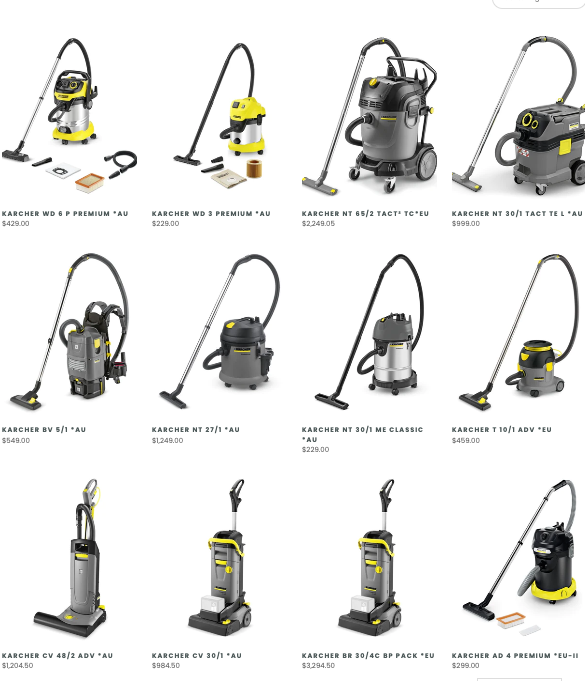 Karcher Vaccum Cleaners