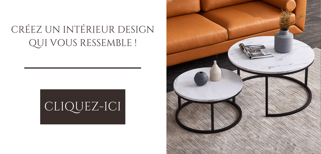 Table Basse Design Marbre