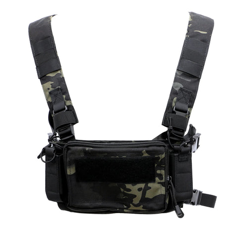 IJ Tactical Minimalist Chest Rig - Multicam Black