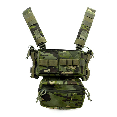 IJ Tactical Scalable Chest Rig Multicam