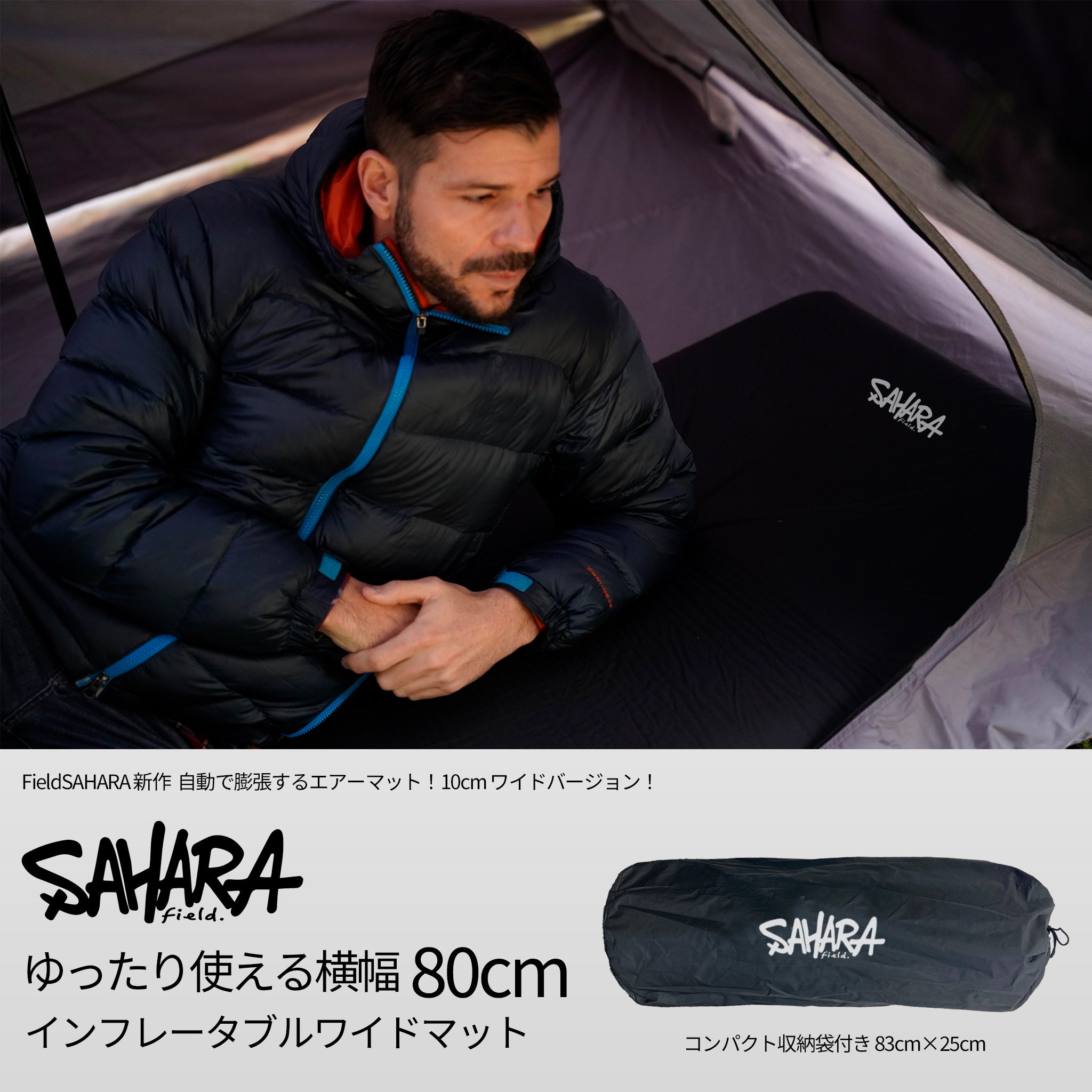 FieldSAHARA ZW3000 封筒型 枕付き ワイド 限界使用温度 -30℃ ダウン