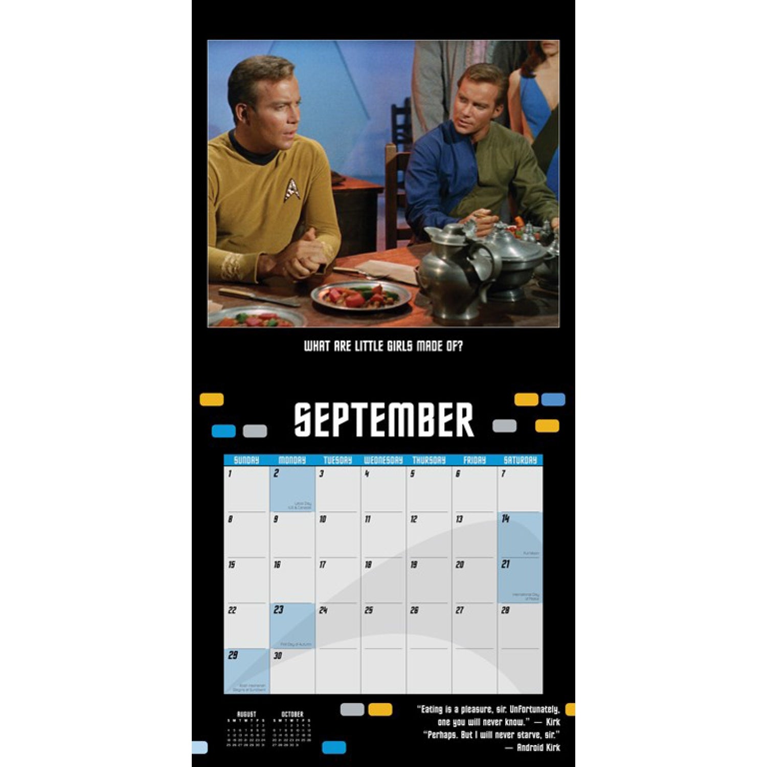 Star Trek 2019 Wall Calendar - The Original Series – The Away Mission