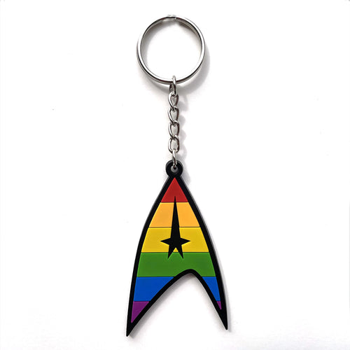 The Away Mission Star Trek Next Generation Comm Badge Keychain