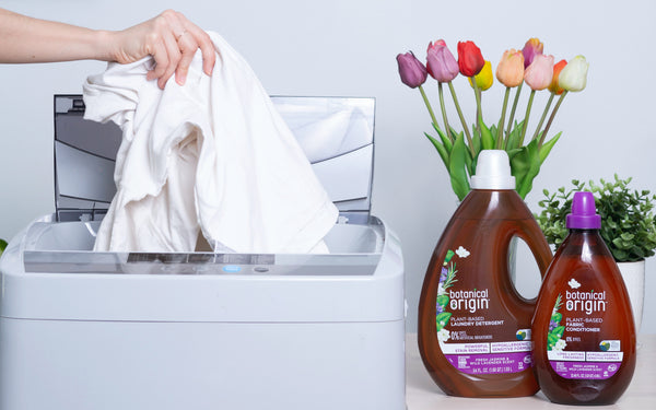 Washing machine and mild detergent